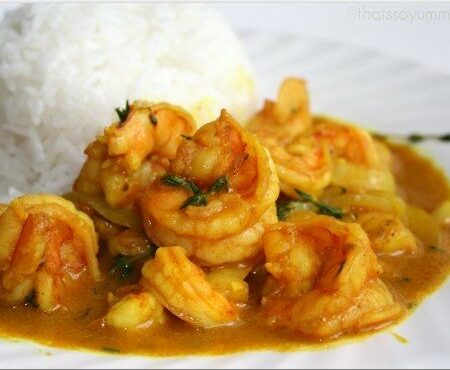 Jamaican Curry Shrimp